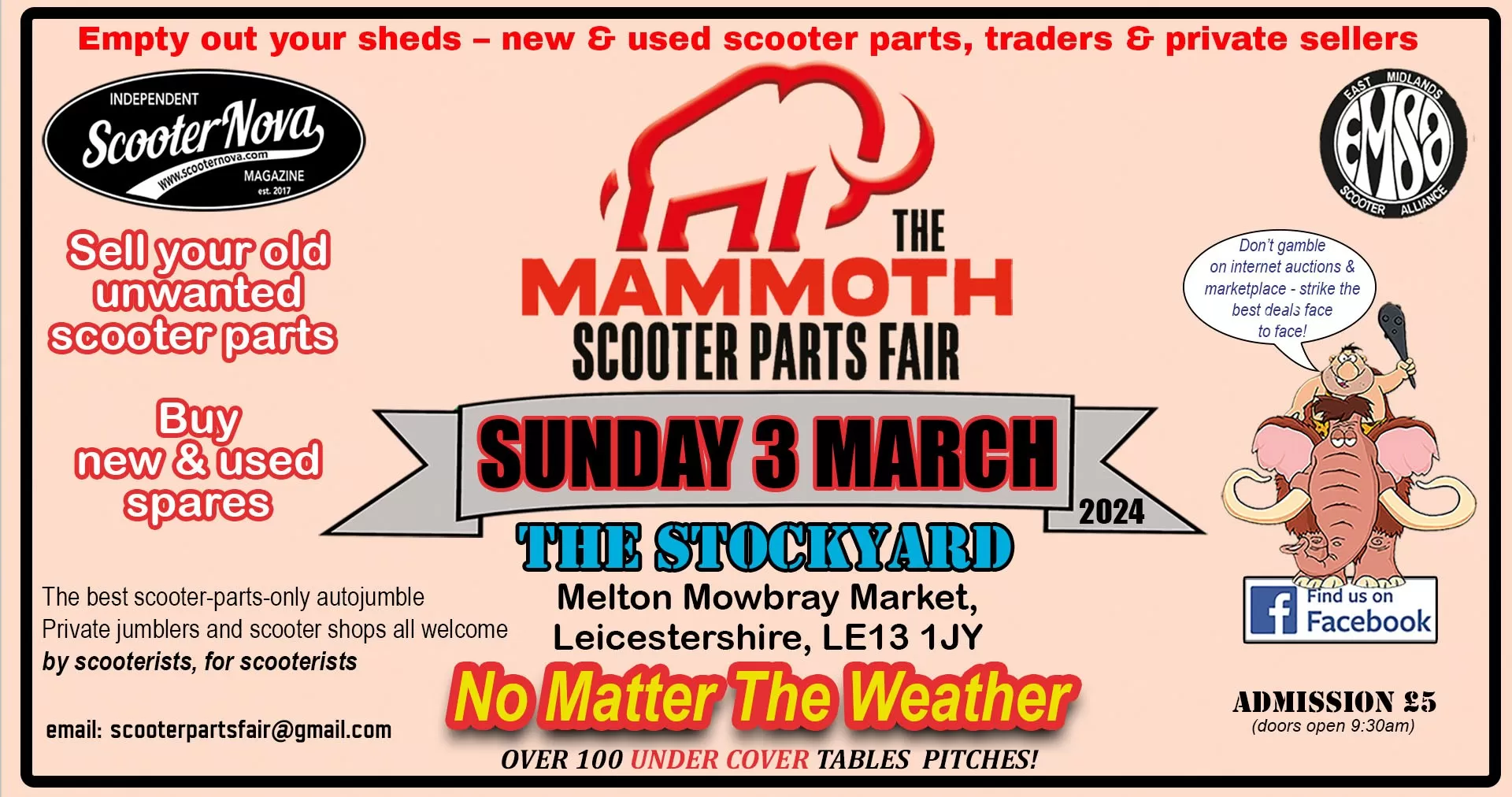 Mammoth Parts Fair Poster