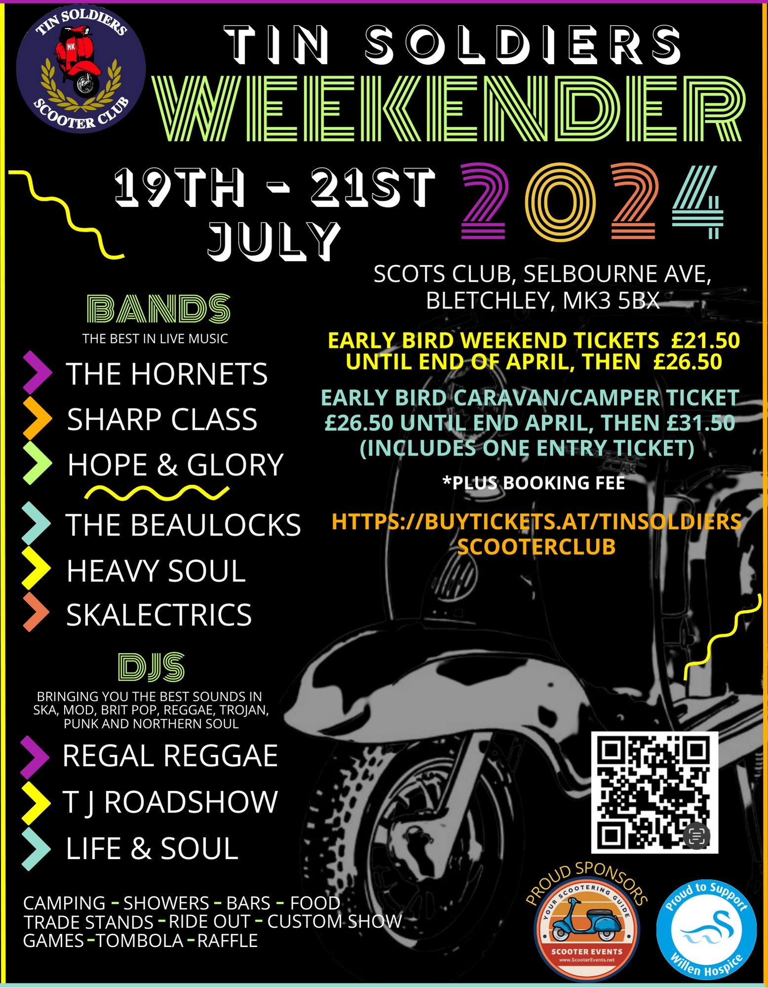 Tin Soldiers Weekender 2024 Poster